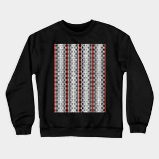 Snake Skin Red Crewneck Sweatshirt